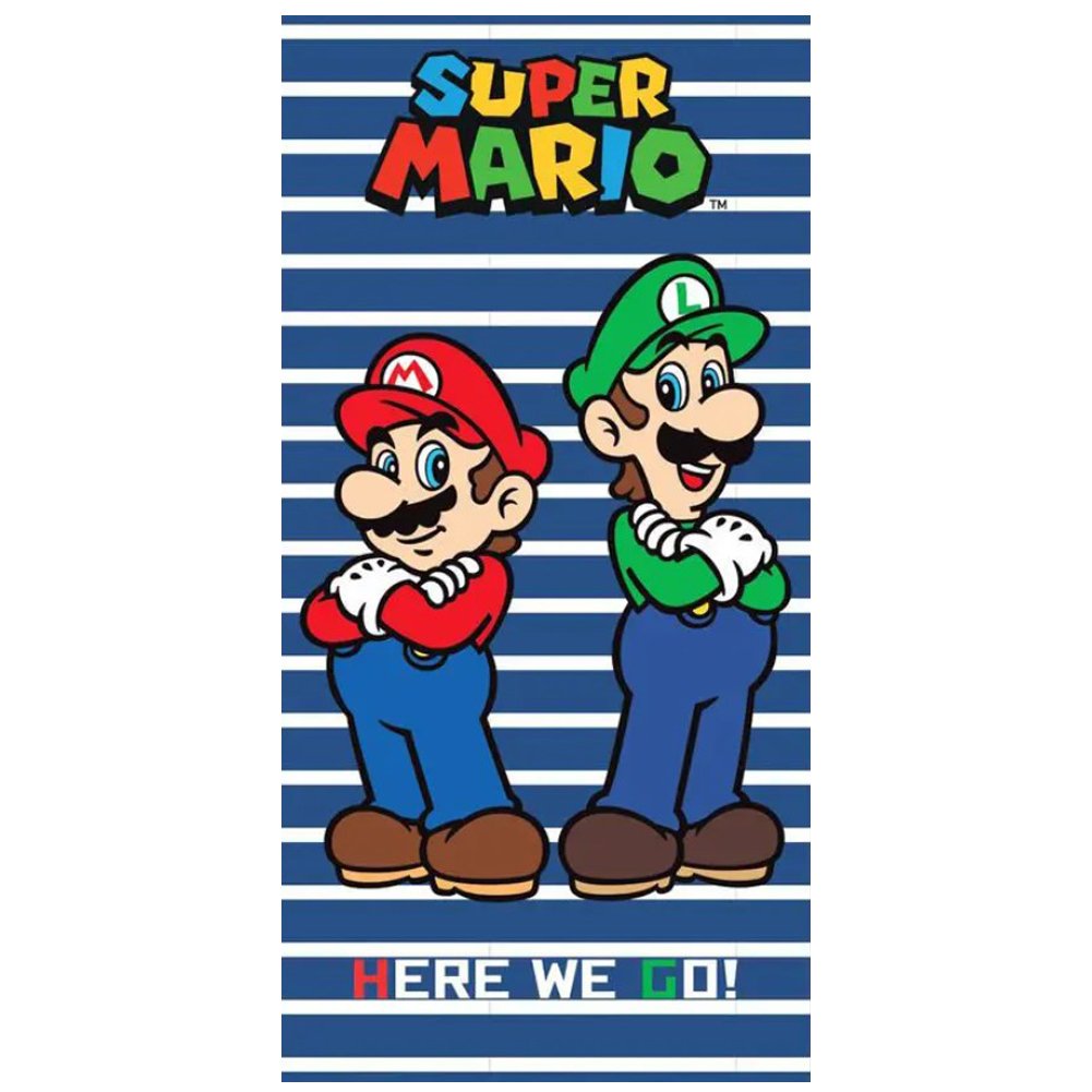 Serviette Super Mario - type-serviettes-de-bain