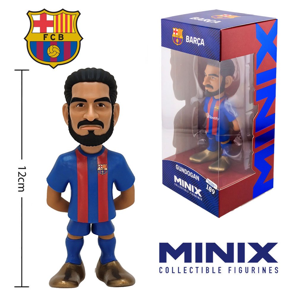 Figurine FC Barcelona MINIX 12cm Gundogan - FC Barcelona