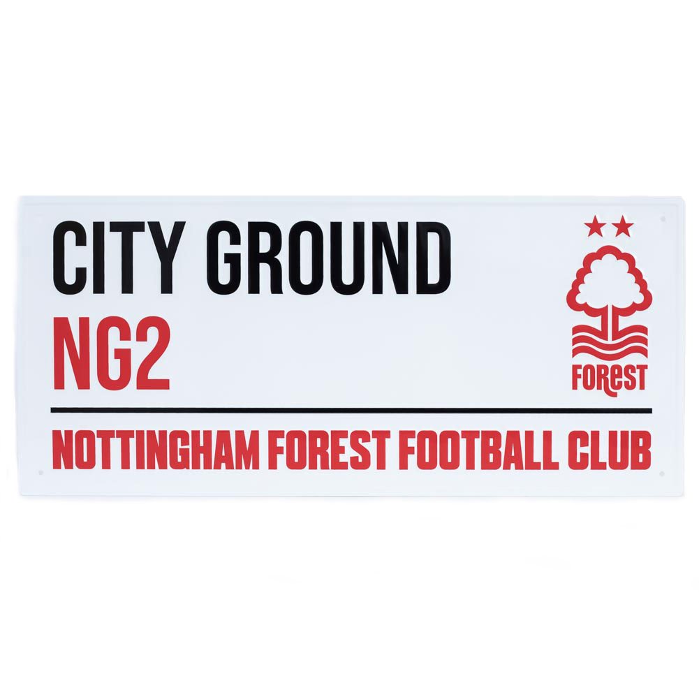 Plaque décorative Nottingham Forest FC blanc - Nottingham Forest FC