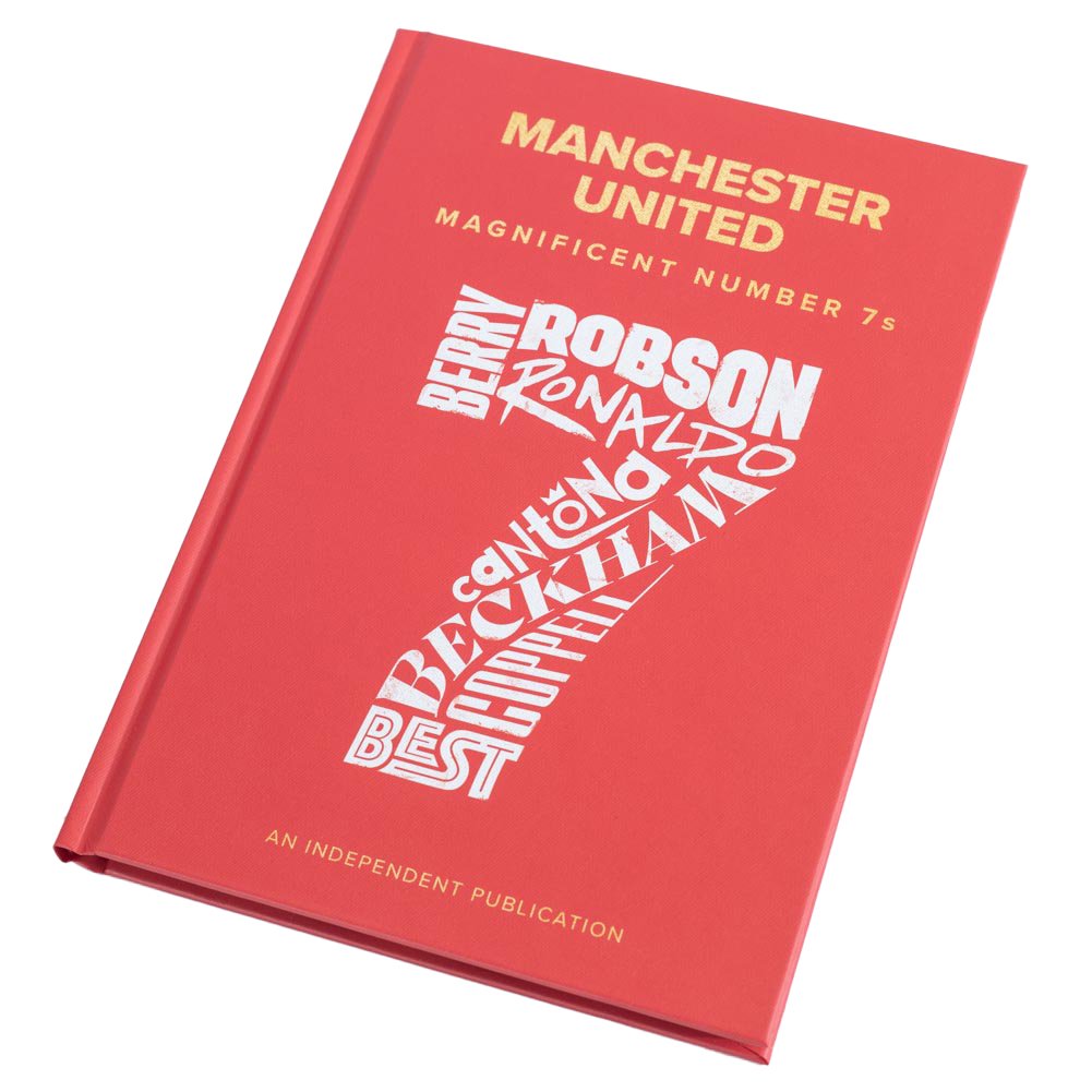 Livre Aspen Books Manchester United Magnificent Number 7s - Aspen Books