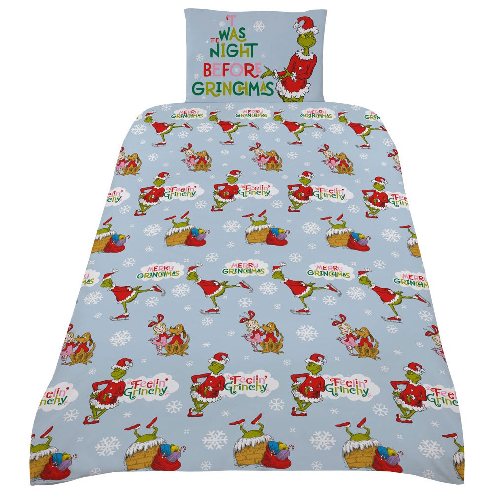Parure de lit Le Grinch une place - Le Grinch