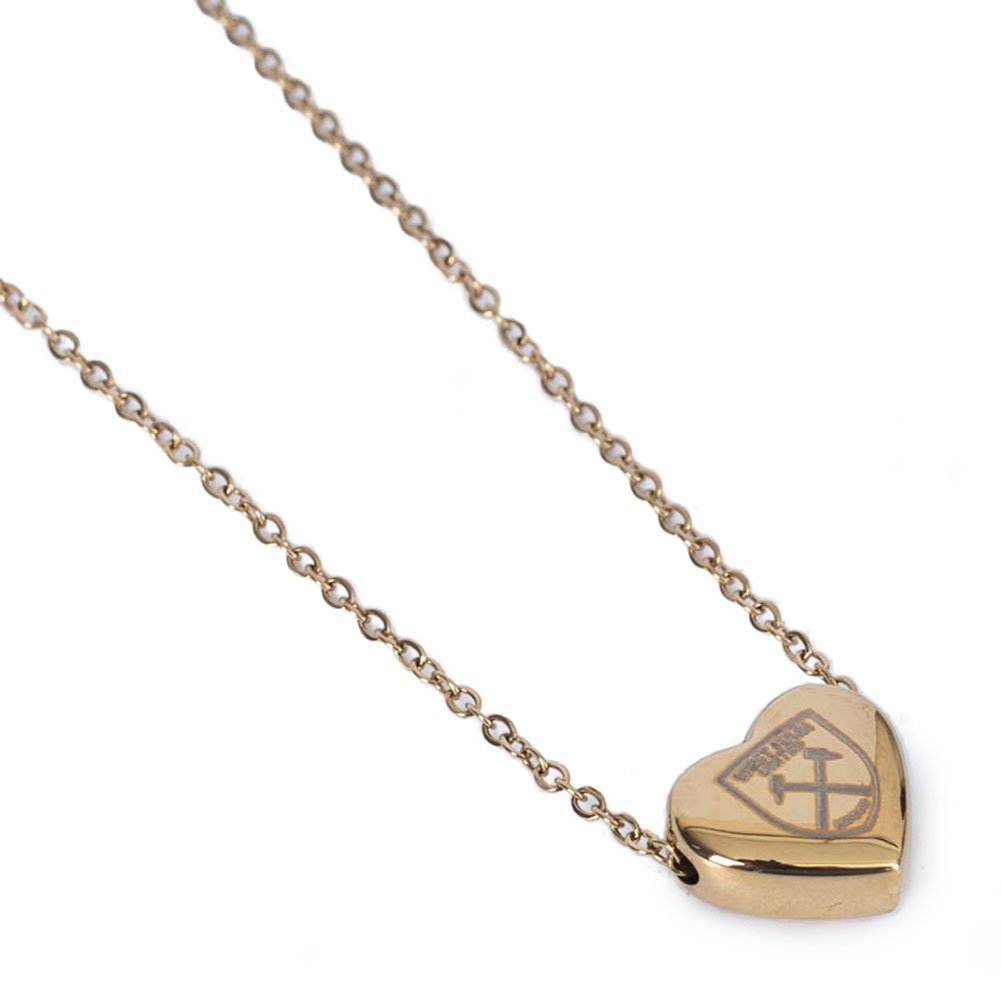 Collier West Ham United FC doré Heart - West Ham United FC