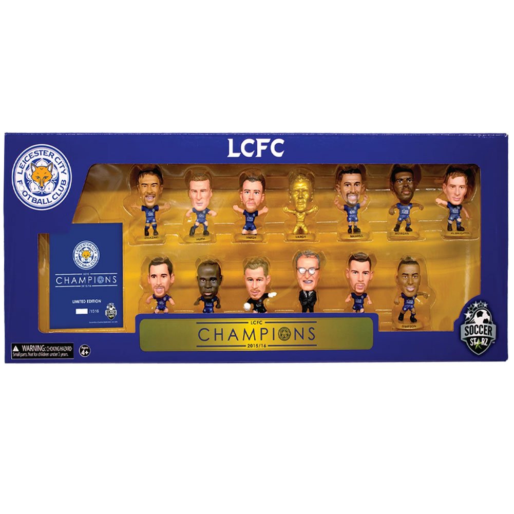 Mini-figurine Leicester City FC Premier League Winners Team Pack - Mini-figurines