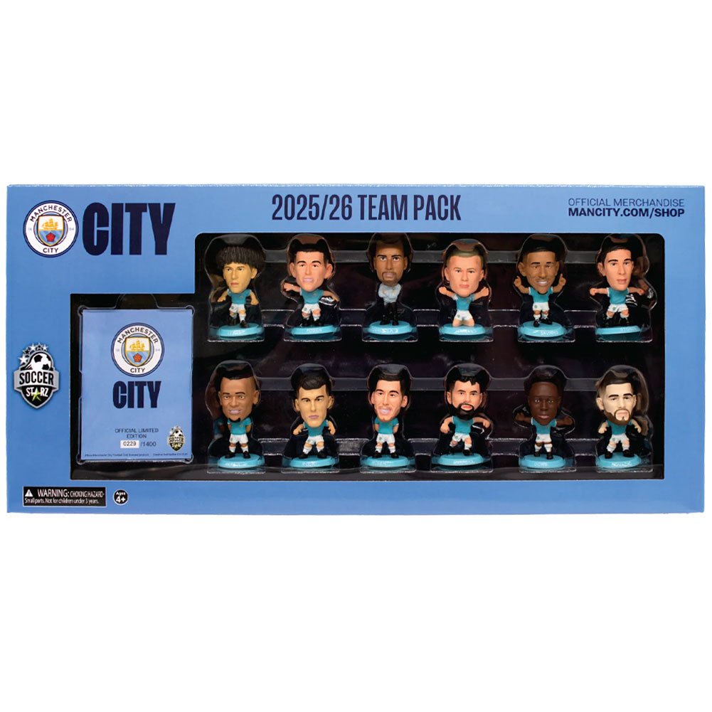 Mini-figurine Manchester City FC Season 25-26 Team Pack - Mini-figurines