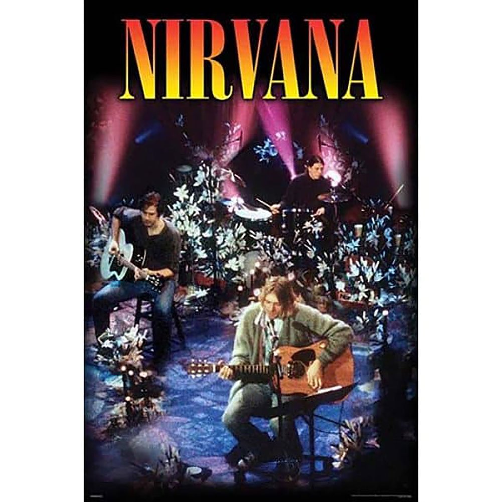 Poster Nirvana Unplugged 44 - Nirvana