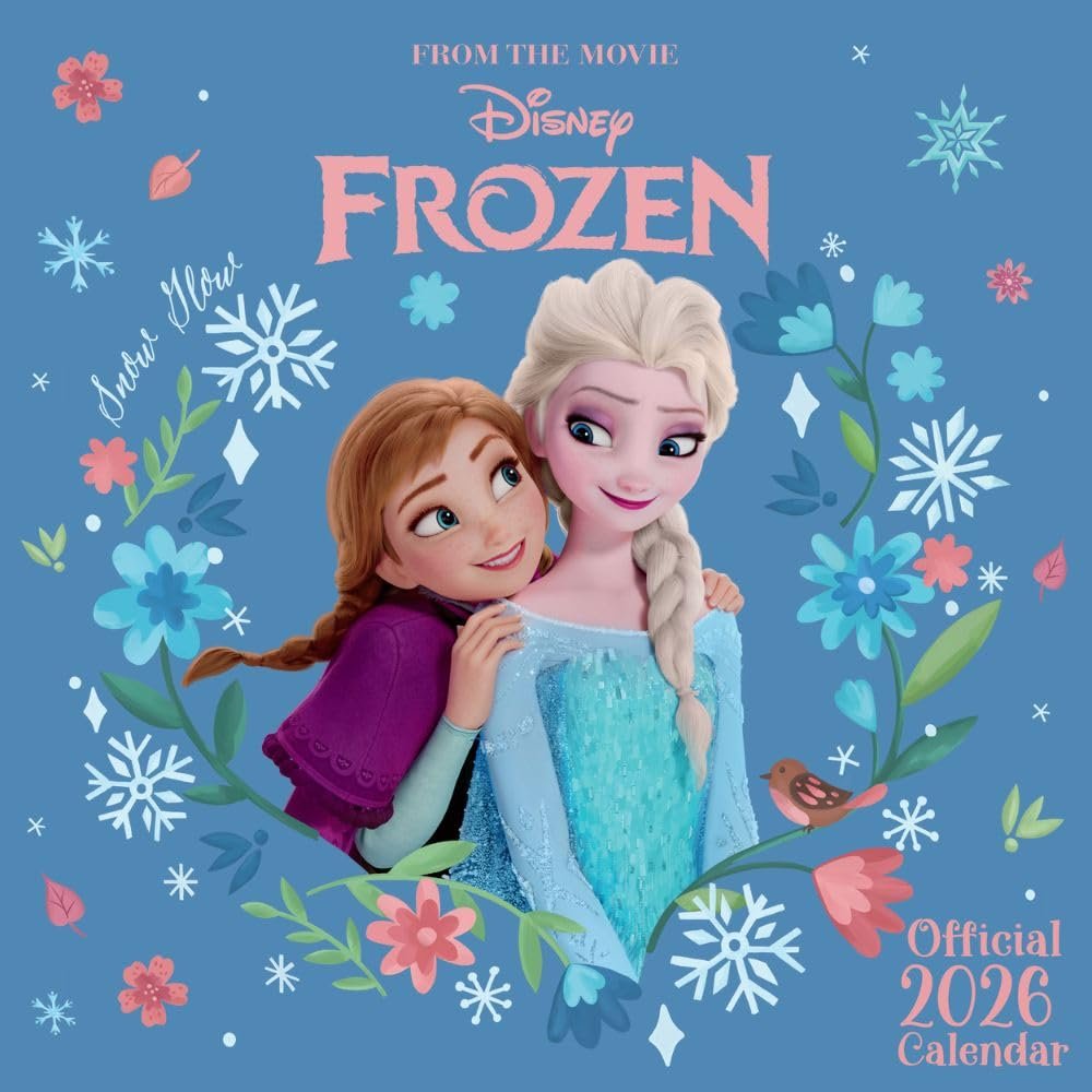 Calendrier La Reine des Neiges Square 2026 - type-calendriers