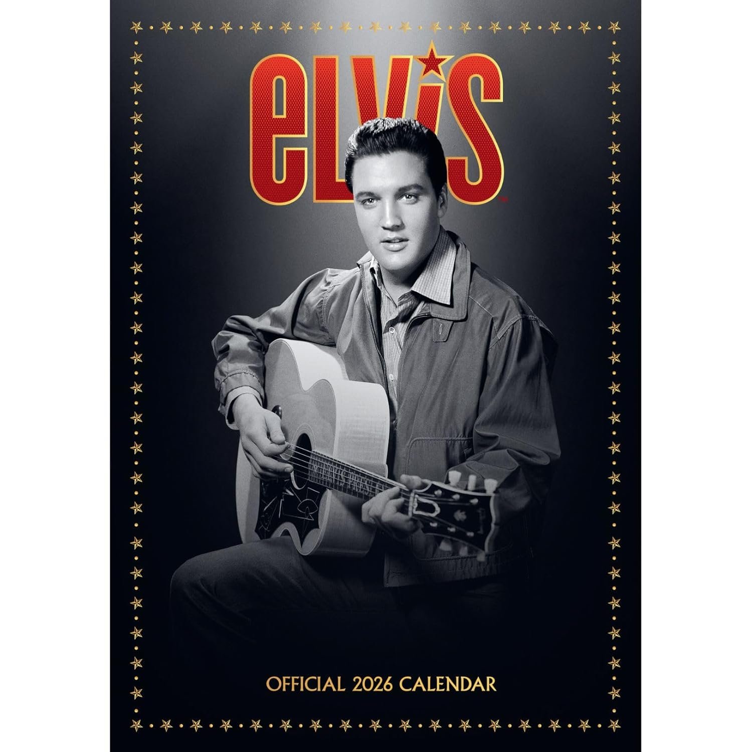 Calendrier Elvis Presley A3 2026 - Elvis Presley