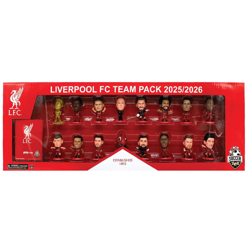 Mini-figurine Liverpool FC Season 25-26 Player Team Pack - Mini-figurines