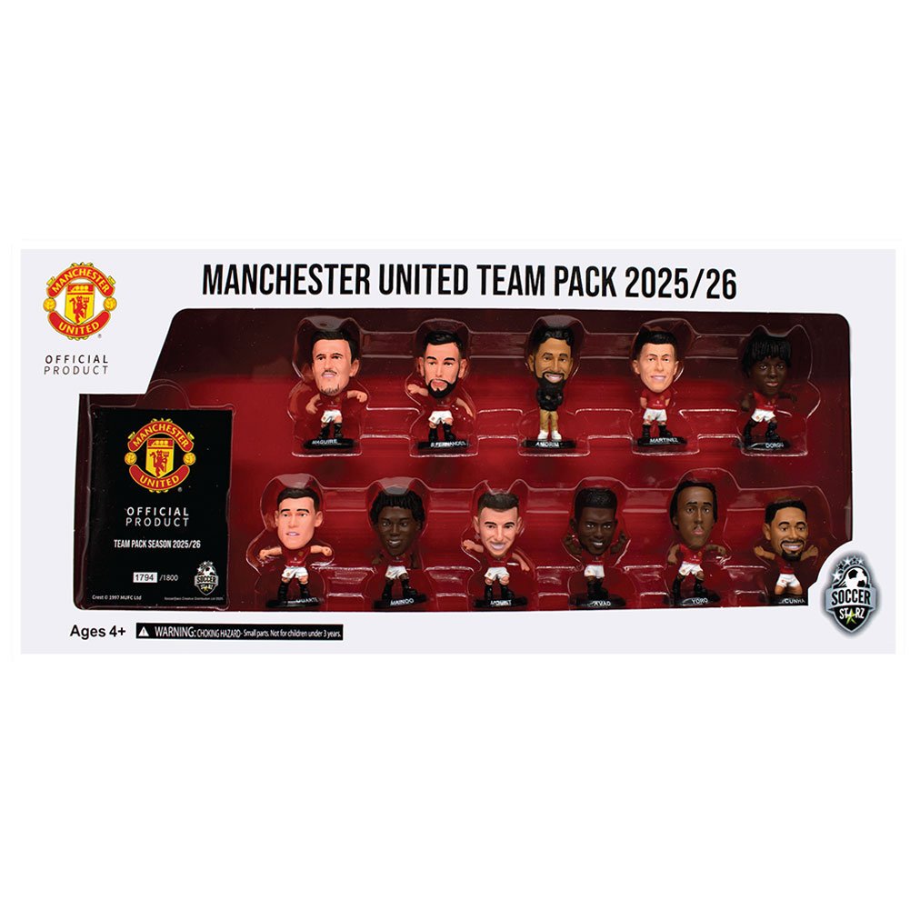 Mini-figurine Manchester United FC Season 25-26 Player Team Pack - Mini-figurines