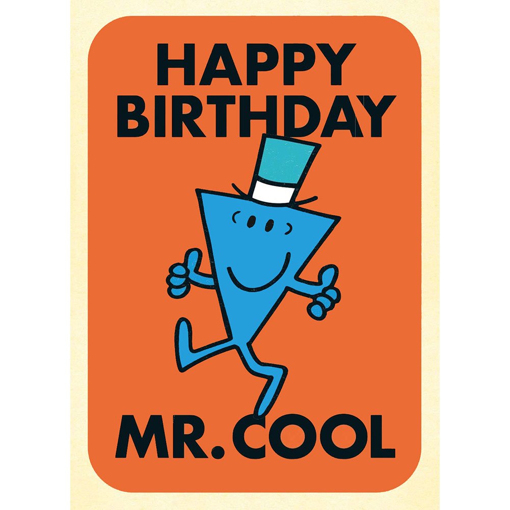 Carte de vœux Mr. Men And Little Miss Mr Cool - Mr. Men And Little Miss
