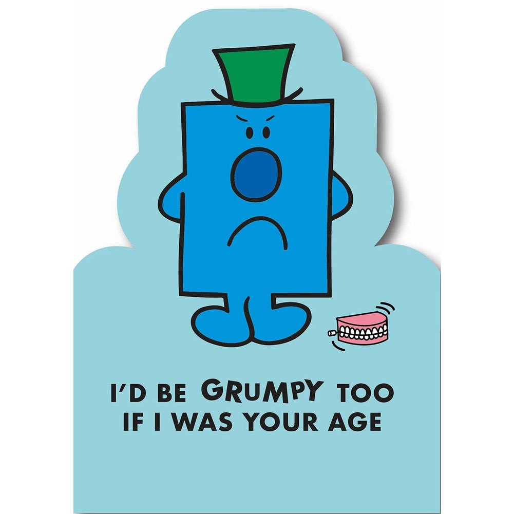Carte de vœux Mr. Men And Little Miss Mr Grumpy - Mr. Men And Little Miss