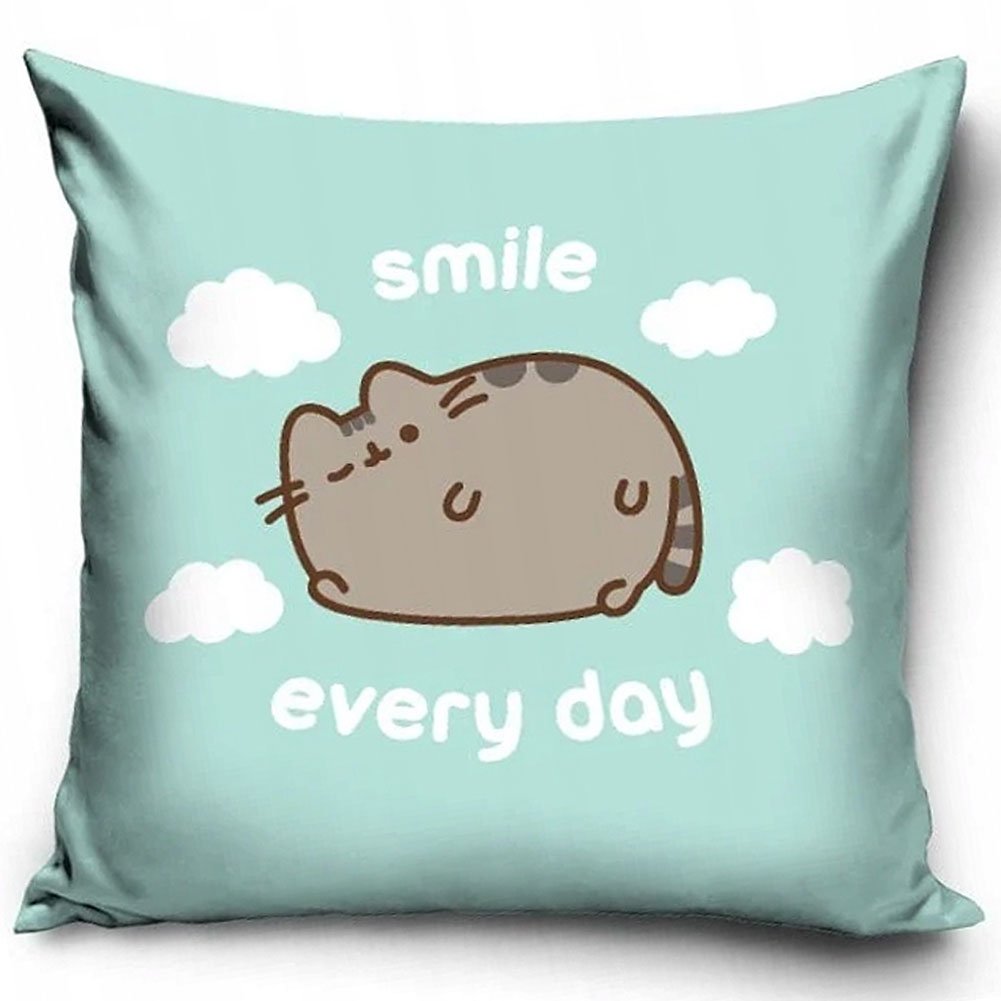 Coussin Pusheen Smile Velvet Feel - type-coussins
