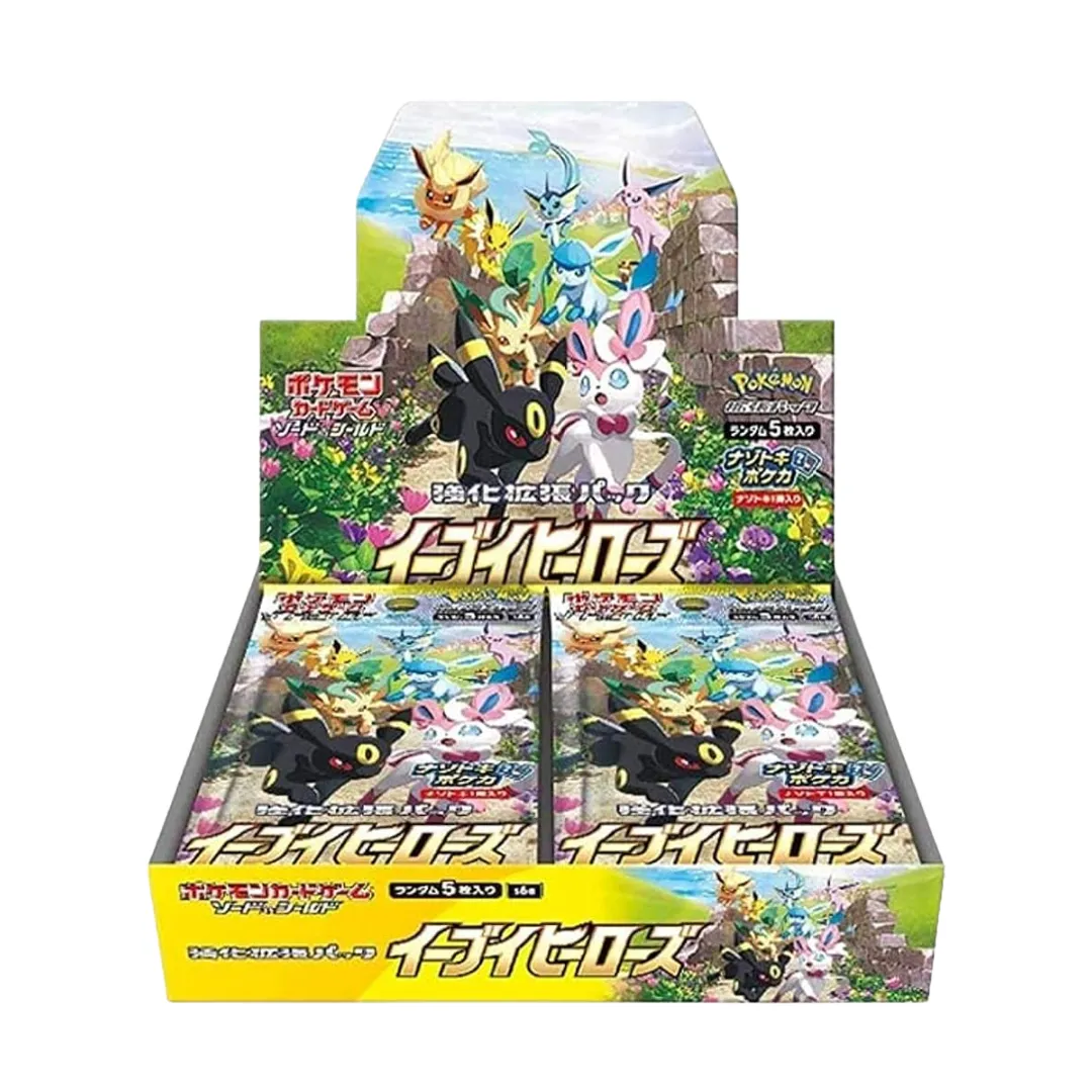 Pokémon Eevee Heroes [s6a] - Boîte de boosters - JP - Boosters, coffrets & displays