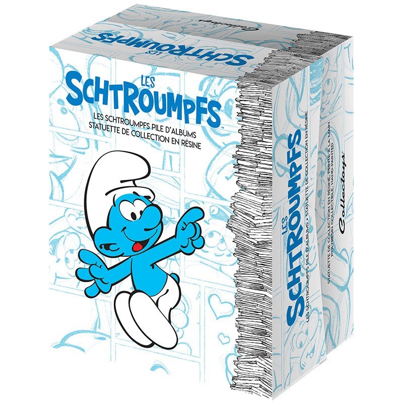 Figurine Les Schtroumpfs DE COLLECTION PILE D'ALBUM