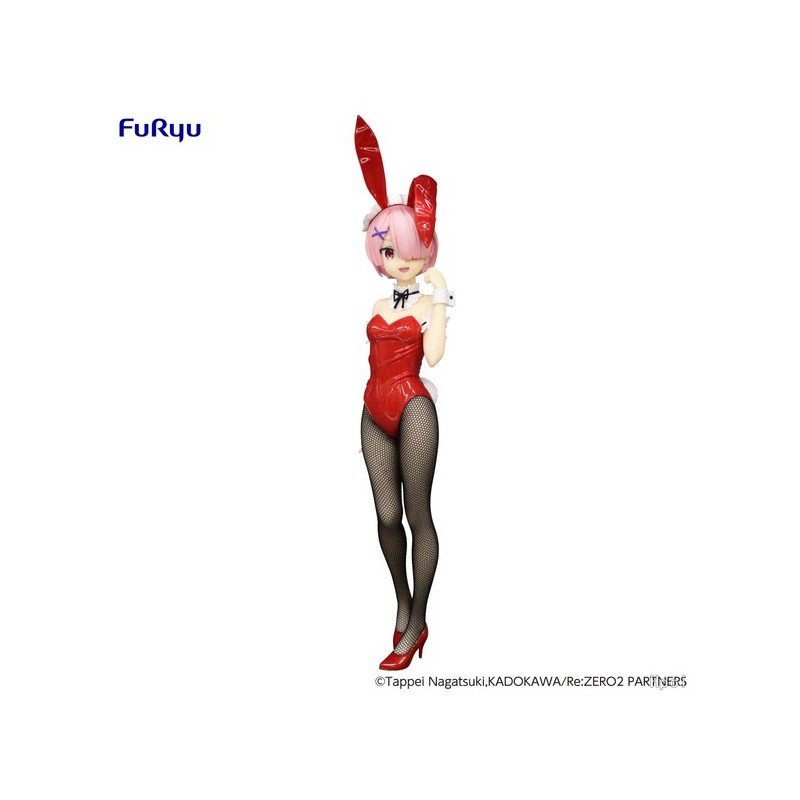Figurine Re: Zero RE:0 BICUTE BUNNIES RAM RED Ver.