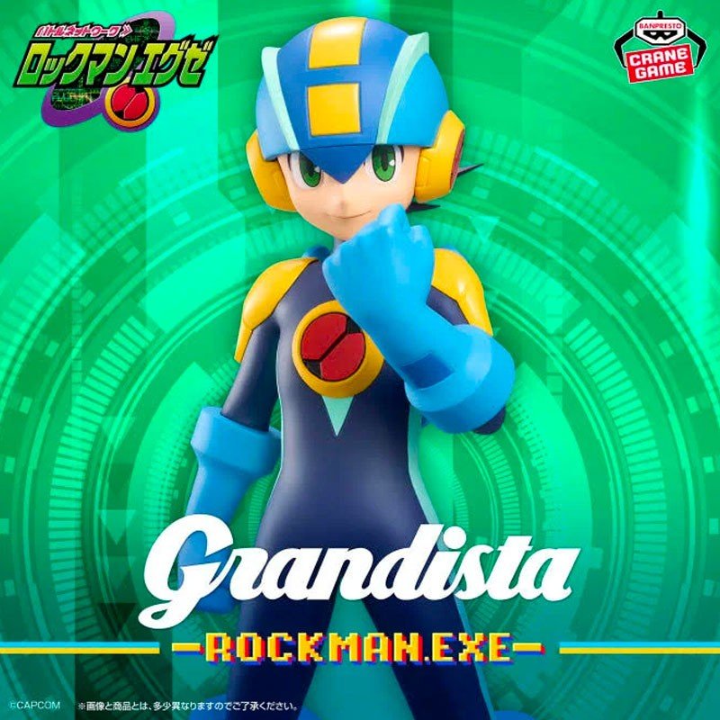 Figurine Grandista Megaman MEGA MAN ROCKEMAN EXE