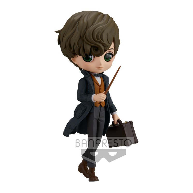 Figurine Q posket Les Animaux Fantastiques Fantastic Beasts Newt Scamander Ver.A - Les animaux fantastiques