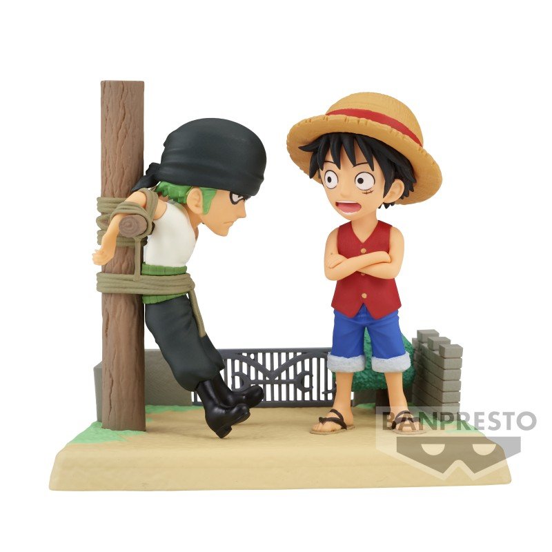 Figurine One Piece LOG STORIES LUFFY ZORO