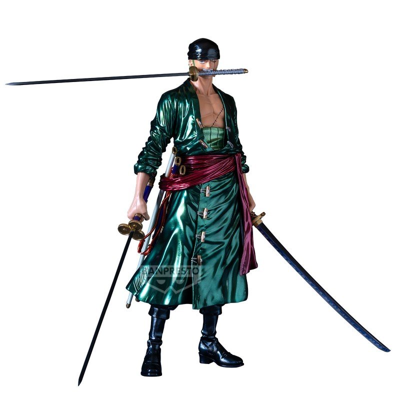 Figurine One Piece PREMIUM RORONOA ZORO [THE METALLIC]
