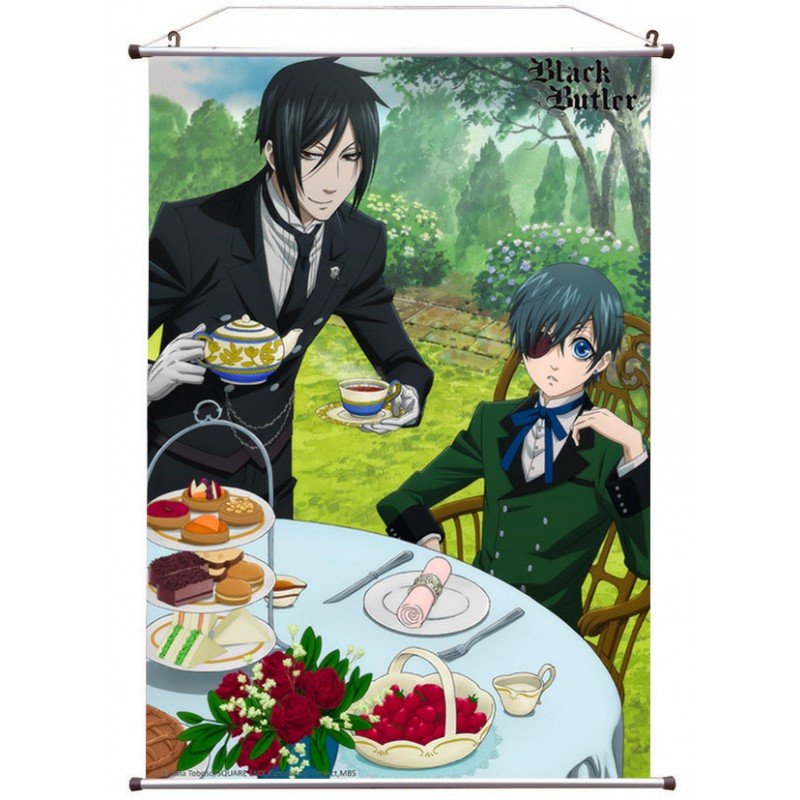 Article Black Butler WALL SCROLL TEA TIME