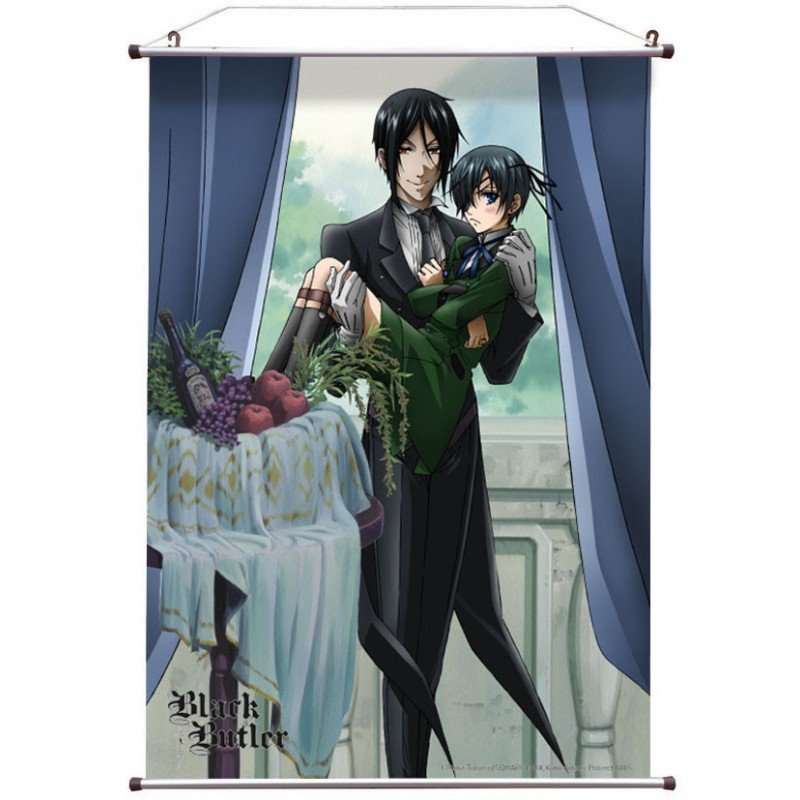 Article Black Butler WALL SCROLL SEBASTIAN CIEL